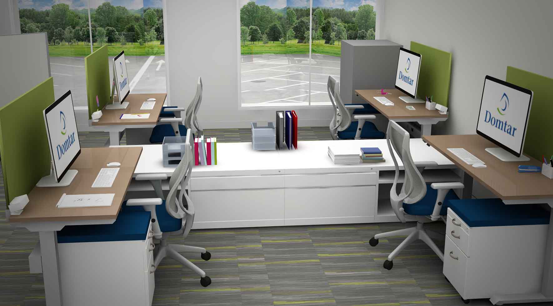 AMQ Kinex Height Adjustable Desk Storr Office Environments